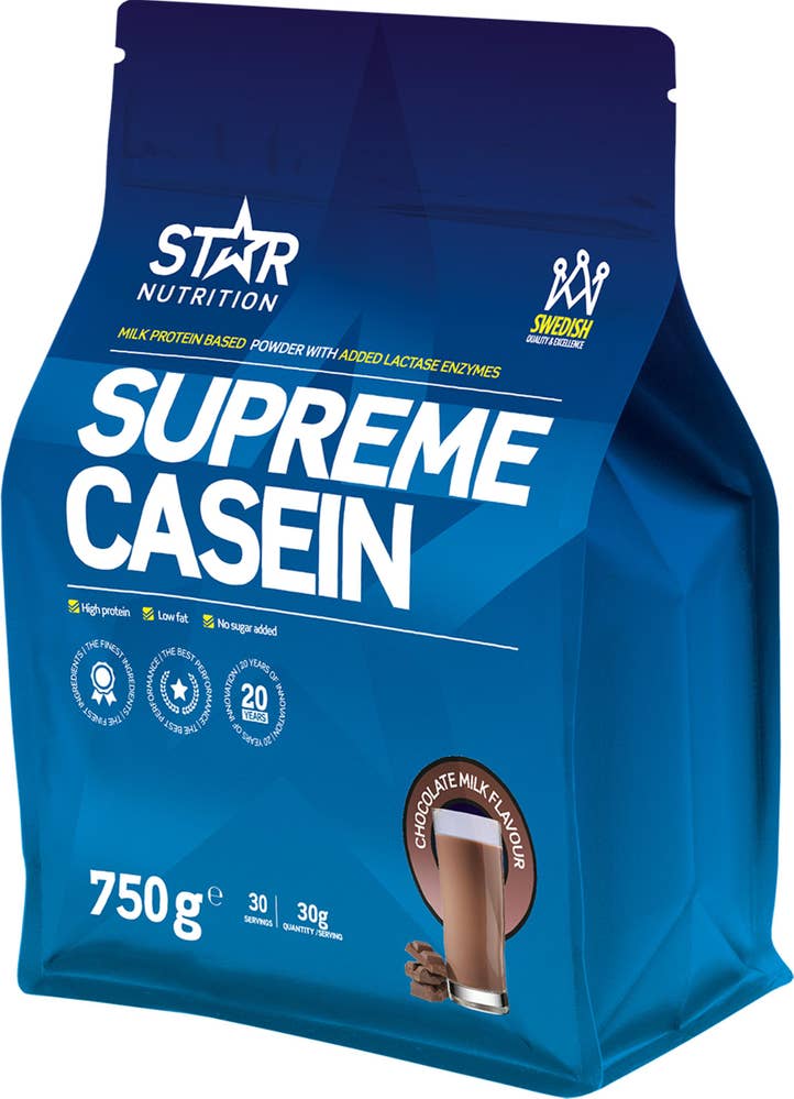 Star Nutrition Proteinpulver Supreme Casein Mjölkchoklad