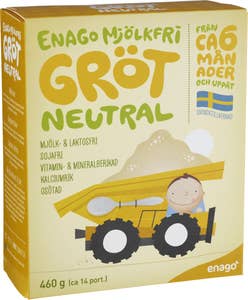 EnaGo Gröt Mjölkfri Neutral +6M