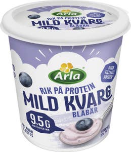 Arla® Mild Kvarg Blåbär Laktosfri Utan Tillsatt Socker 0,2%