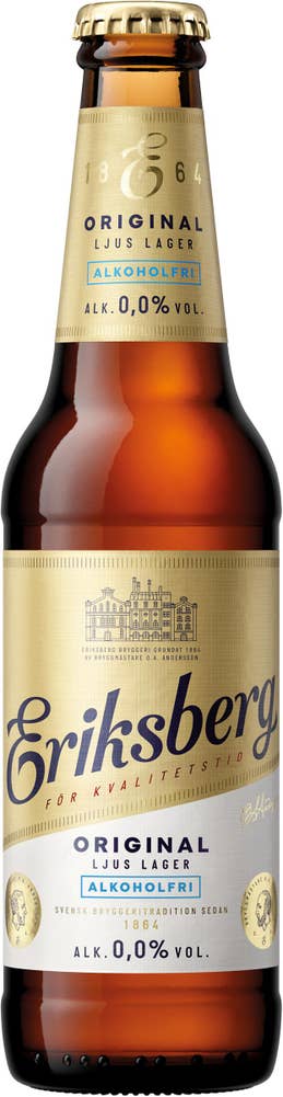 Eriksberg Öl Alkoholfri 0,5% EKO