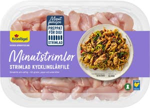 Kronfågel Kyckling Lårfilé Minutstrimlor