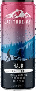 Latitude 65 Energidryck Hajk Hallon Sockerfri