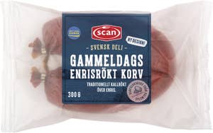 Scan Gammeldags Enrisrökt Korv