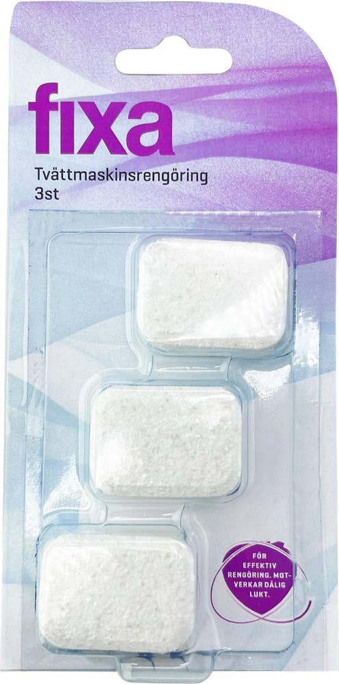Fixa Tvättmaskinsrengöring Tablett