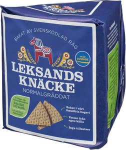 Leksdands Knäckebröd Trekantsknäcke Normalgräddat