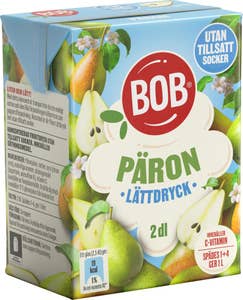 BOB Lättdryck Päron Koncentrat