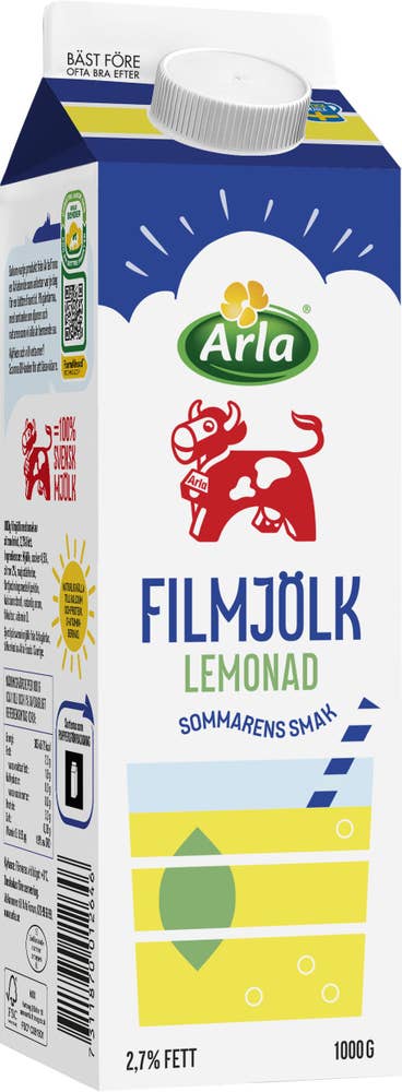 Arla Ko® Filmjölk Lemonad 2,7%
