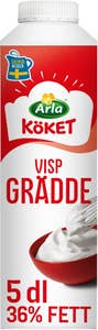 Vispgrädde 36%