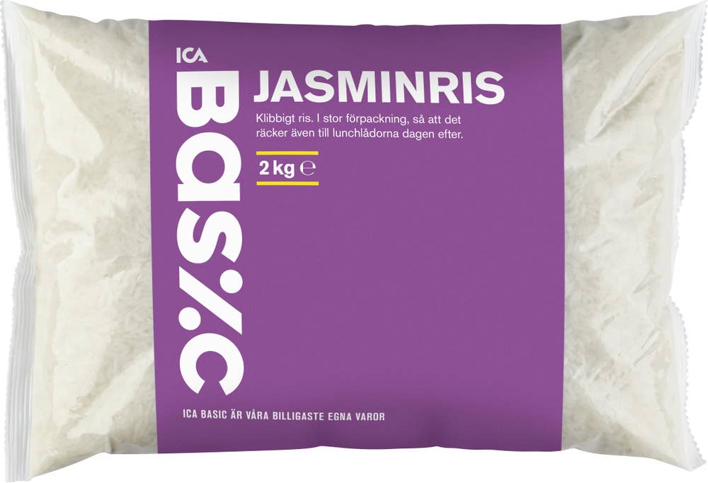 Ej sorterad Jasminris Ica Basic