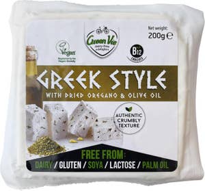Green Vie Greek Style Oregano & Olivolja Veganskt ostalternativ