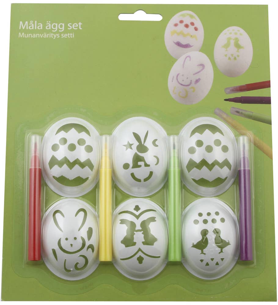 Hedlundgruppen Äggmålarset med Tusch