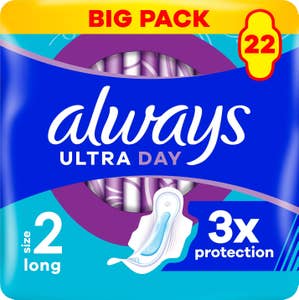 Always Binda Ultra Long Storlek 2 Wings