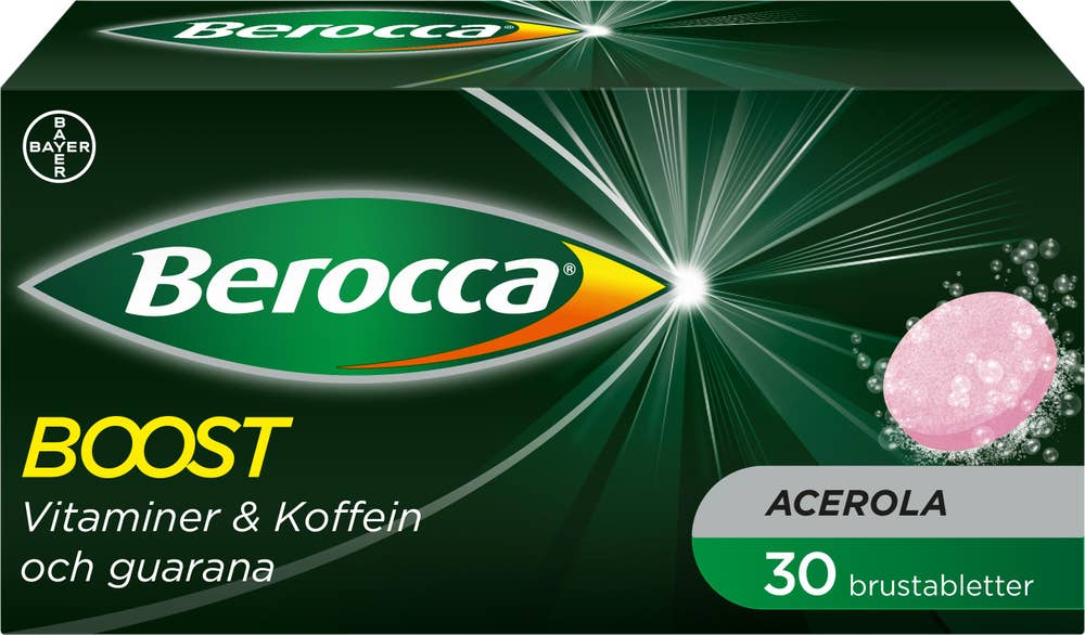 Berocca Brustabletter Boost Acerola Kosttillskott