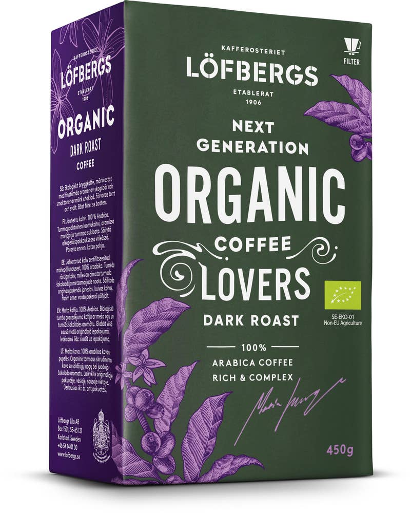 Löfbergs Next Generation Bryggkaffe Mörkrost EKO