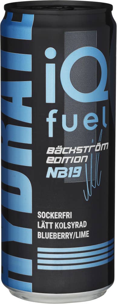 iQ Fuel Energidryck Hydrate Blåbär & Lime iQ Fuel