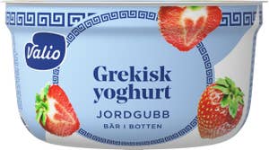 Valio Grekisk Yoghurt 4,8% Jordgubb Laktosfri