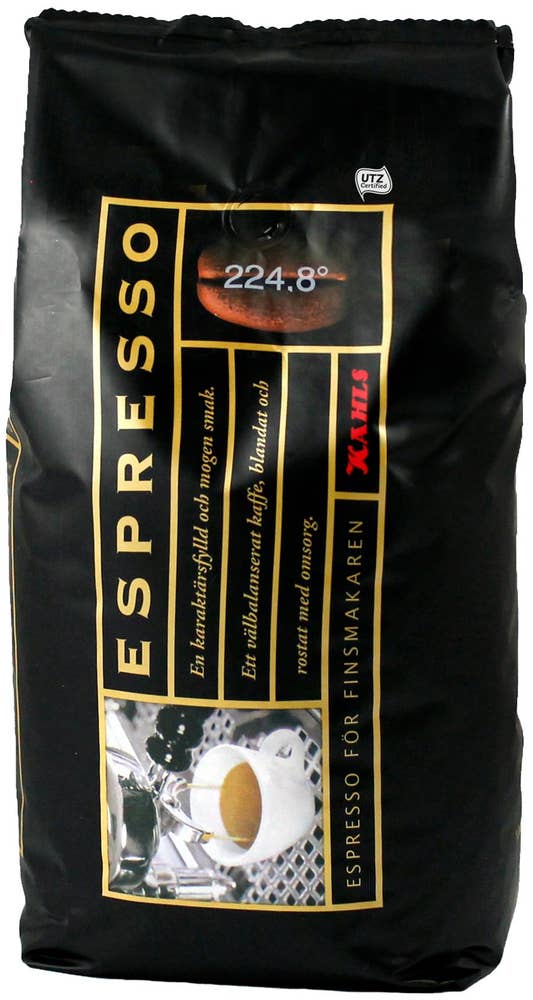 Kahls Kaffe Espresso 224,8° Hela Kaffebönor