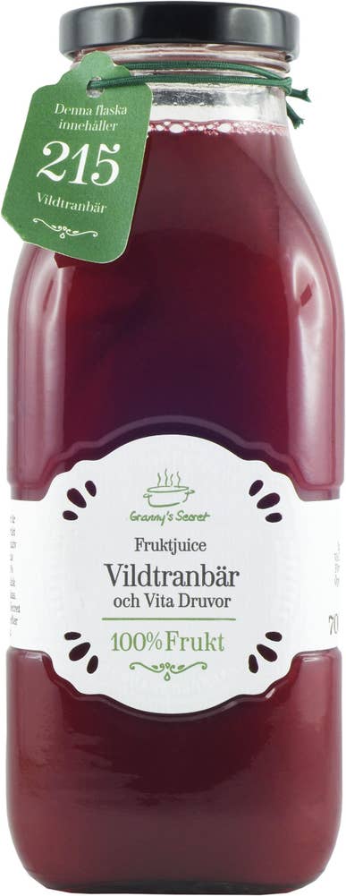 Ej sorterad Cranberry Juice 0,7L Grannys Secret