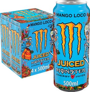 Monster Energy Energidryck Mango Loco 4x500ml