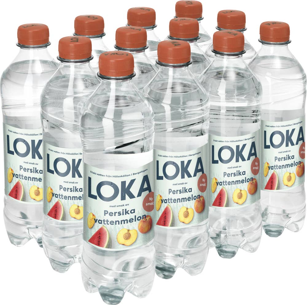 Loka Persika Vattenmelon 12x50cl