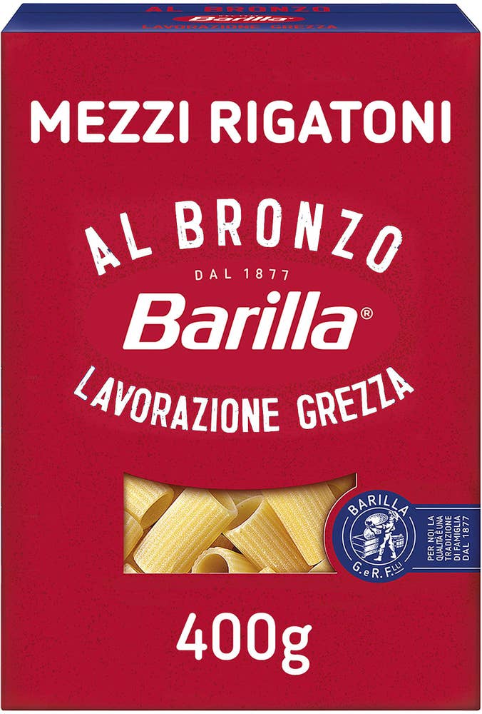Barilla Pasta Rigatoni Al Bronzo