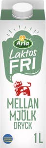 Arla Ko® Mellanmjölk Laktosfri 1,5%