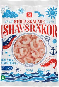 Garant Stora Ishavsräkor Utan Skal Fryst MSC