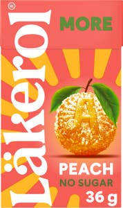 Läkerol Halstabletter More Peach