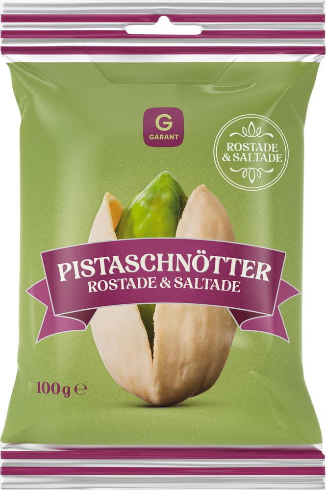 Garant Pistagenötter Rostade & Saltade