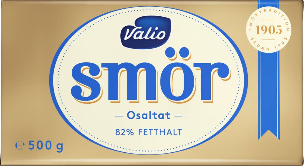 Valio Smör Osaltat 82%