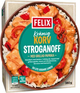 Felix Krämig Korv Stroganoff Fryst