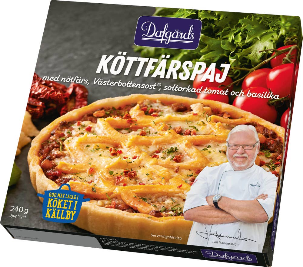 Dafgårds Köttfärspaj Fryst