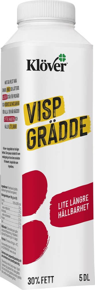 Klöver® Vispgrädde 30%