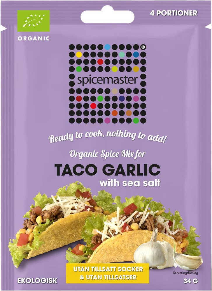 Spicemaster Kryddmix Taco Garlic
