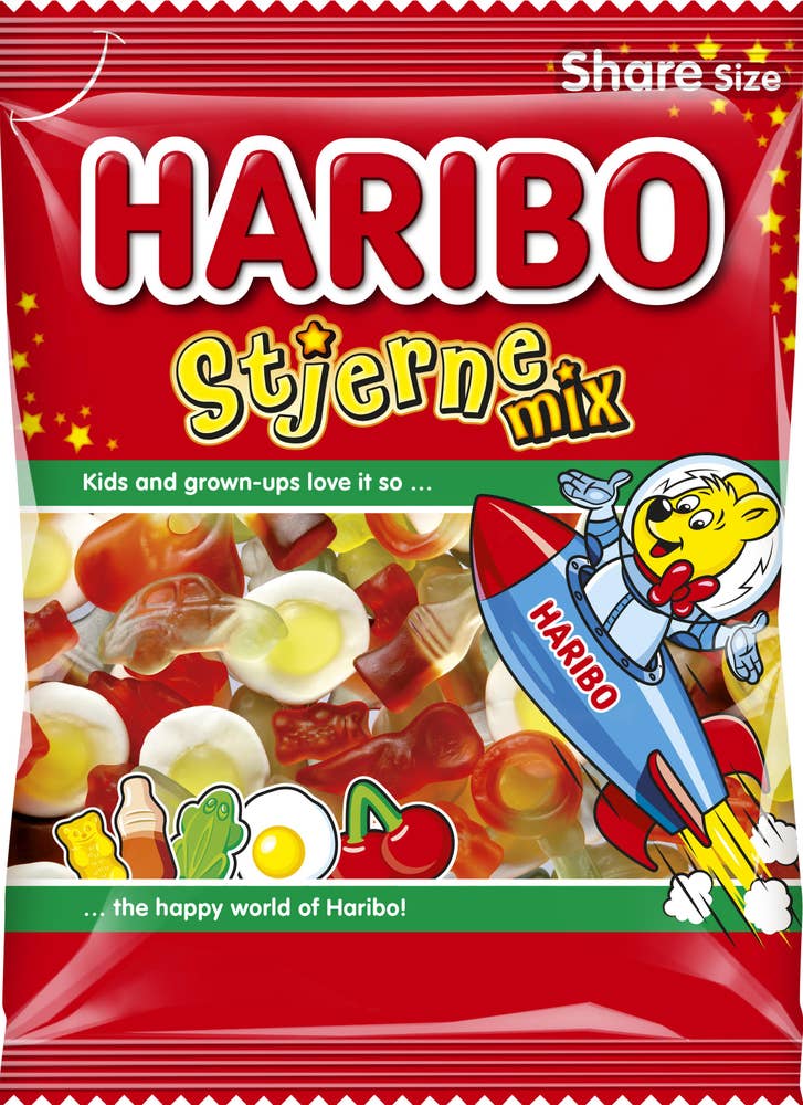 Ej sorterad Stjerne mix Haribo
