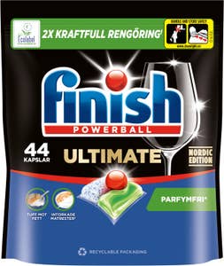 Finish Maskindisktabletter Ultimate All in One Parfymfri