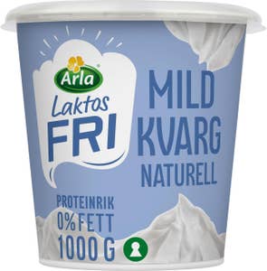 Arla® Mild Kvarg Naturell Laktosfri 0,2%