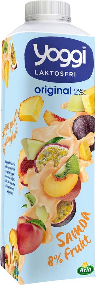 Yoghurt Laktosfri 2% Samoa