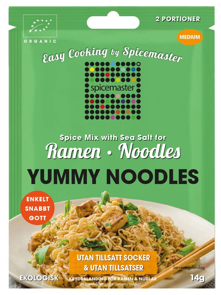 Kryddmix Yummy Noodles med Havssalt EKO