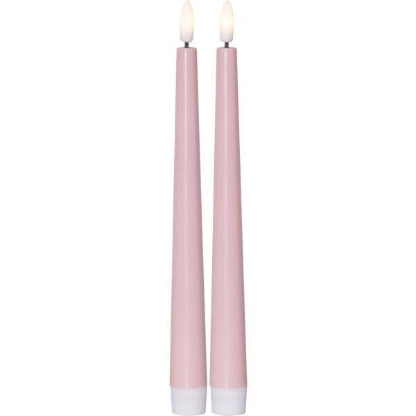 Star Trading Antikljus LED Flamme Candy Rosa