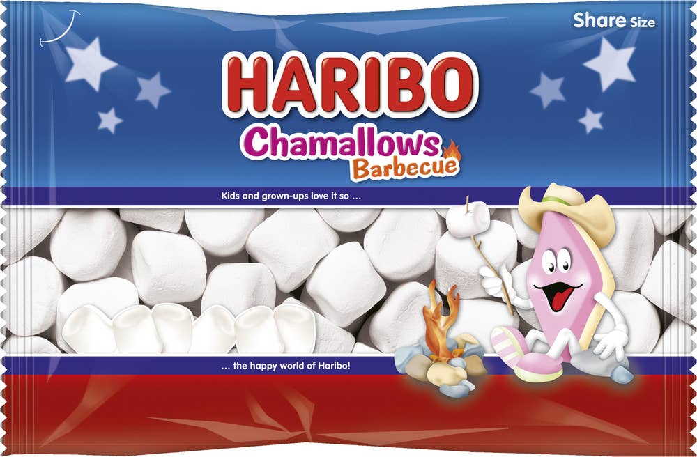 Ej sorterad Barbeque Marshmallows Haribo