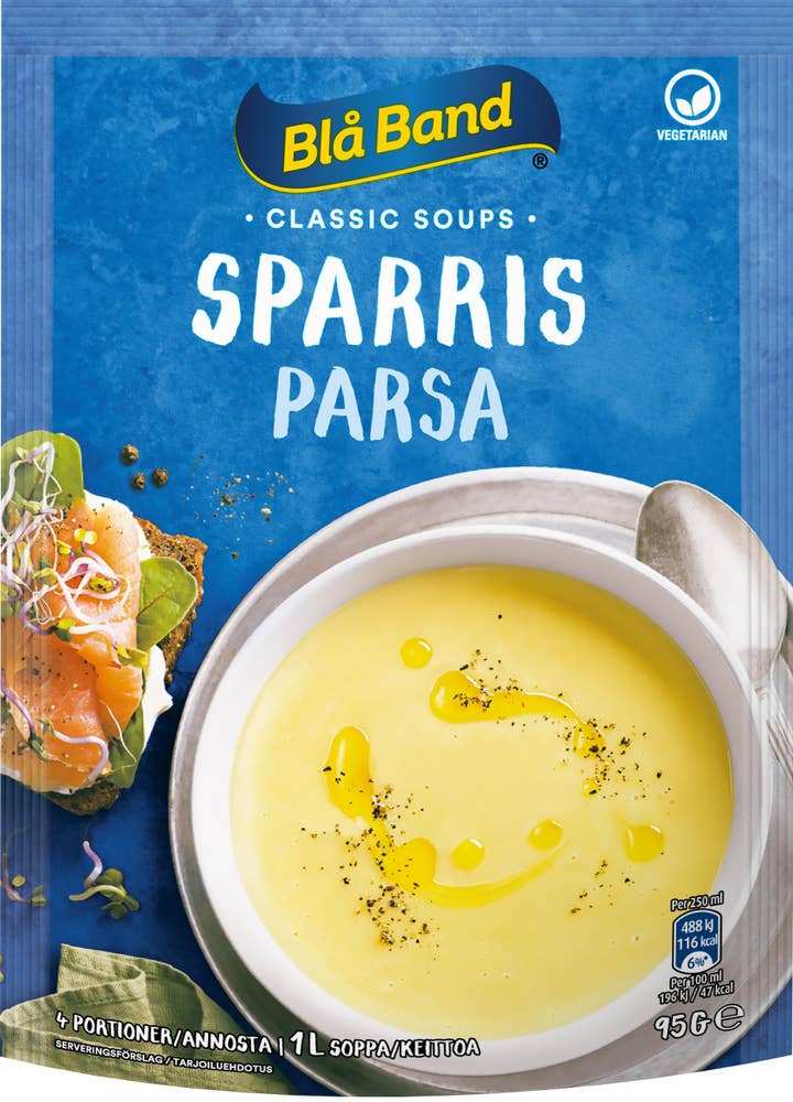 Blå Band Sparrissoppa