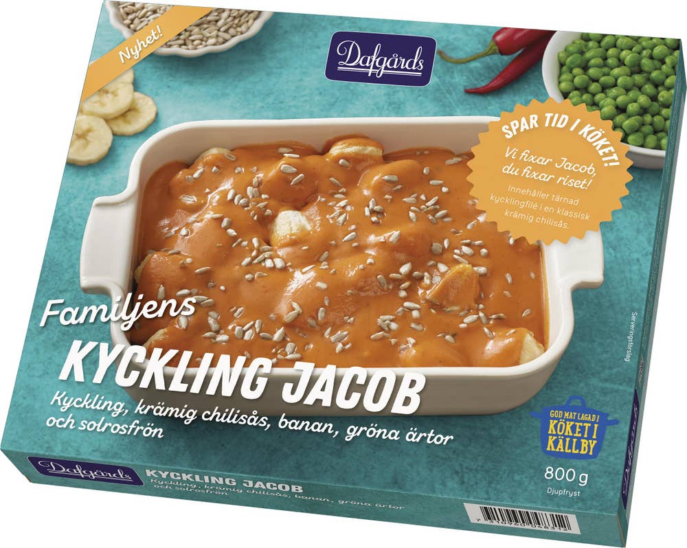Dafgårds Familjens Kyckling Jacob Fryst 800g