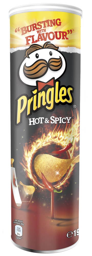 Ej sorterad Chips Hot/Spicy Pringles