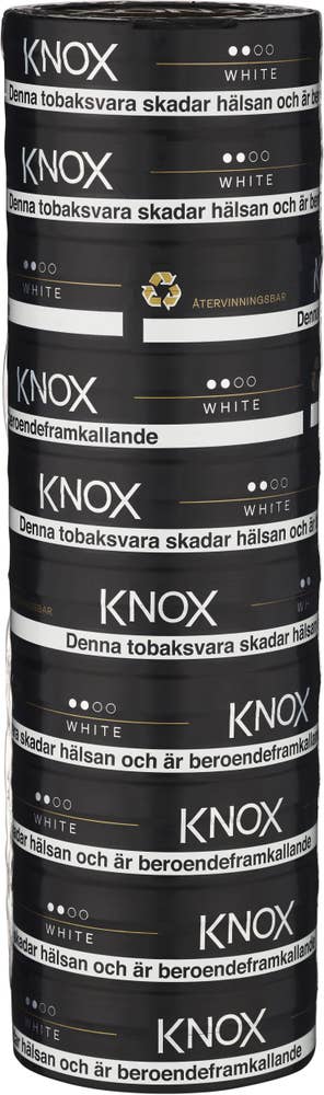 Knox Snus Vit Knox Stock