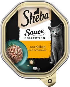 Sheba Kattmat Kalkon & Grönsaker i Sås