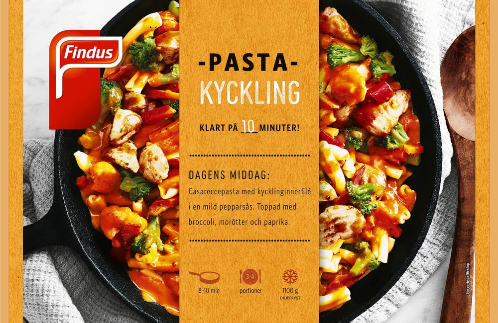 Findus Kycklingpanna Pastaköket