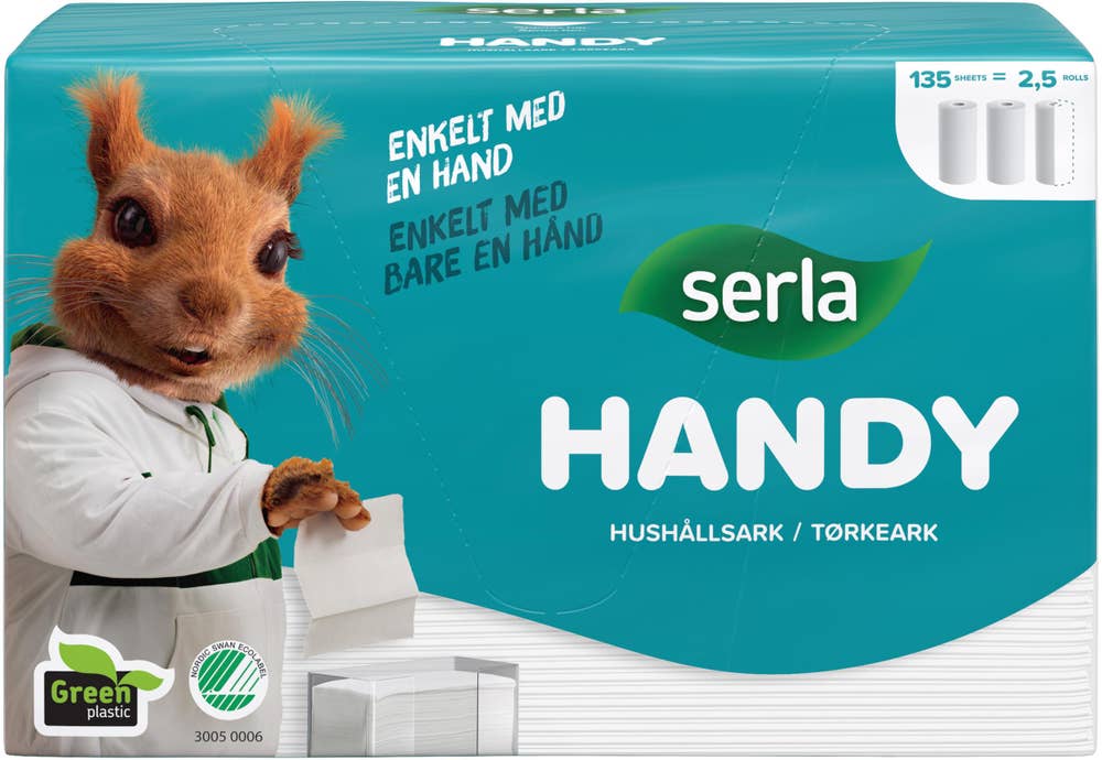 Serla Hushållspapper 135Ark