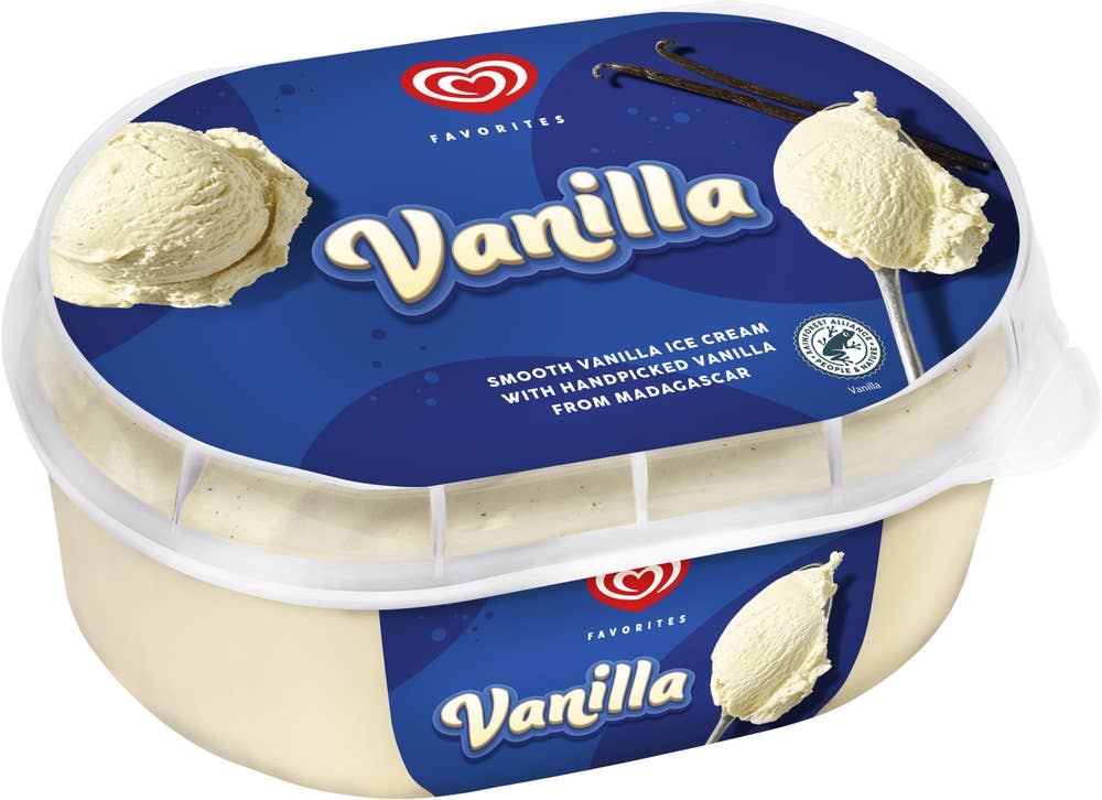 GB Favorites Glass Vanilla