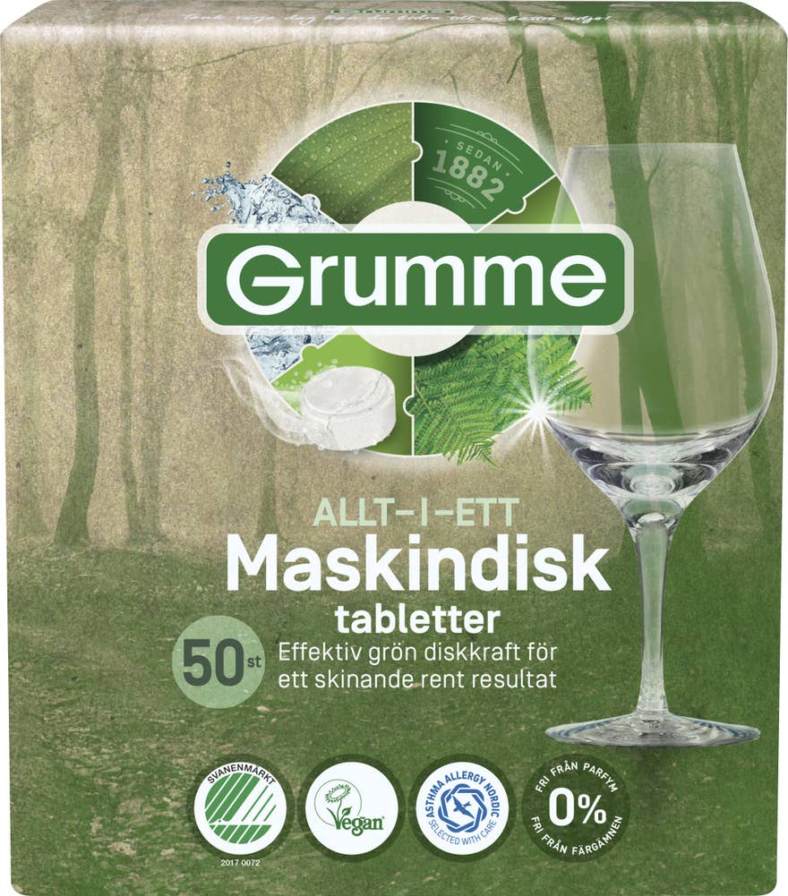 Grumme Diskmaskintablett